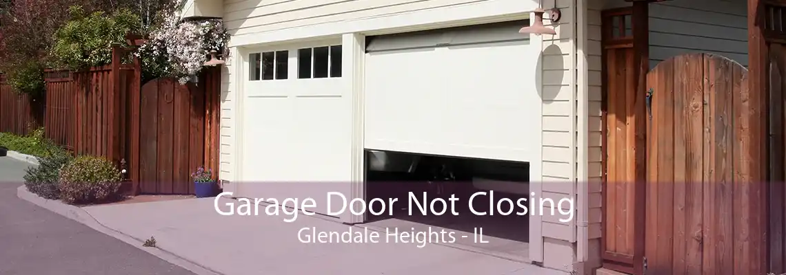 Garage Door Not Closing Glendale Heights - IL