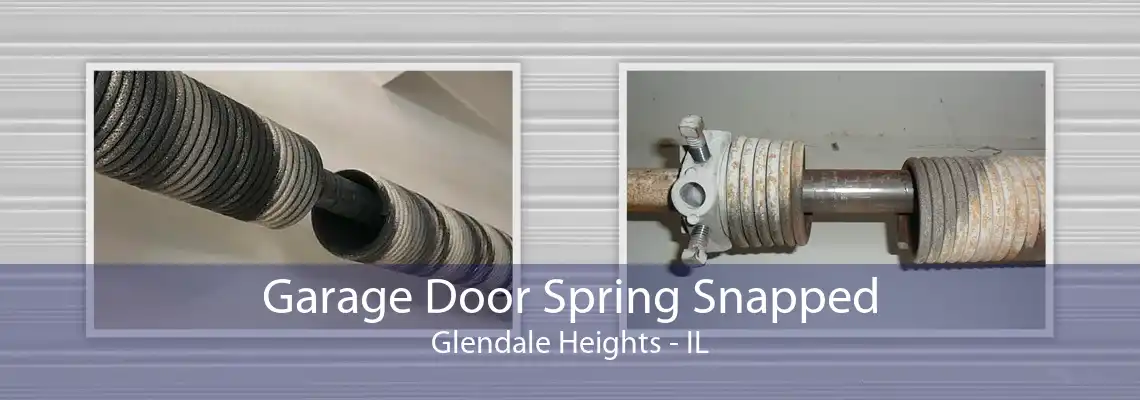 Garage Door Spring Snapped Glendale Heights - IL