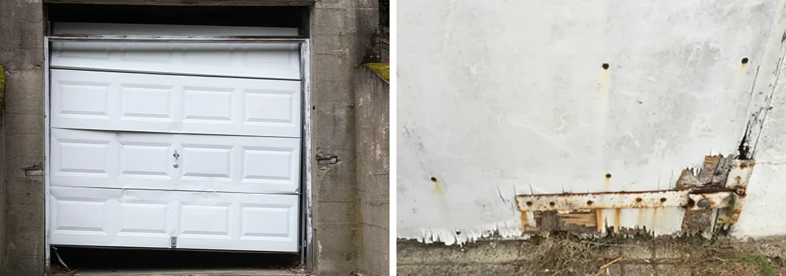 Rotten Commercial Garage Door Repair in Glendale Heights, IL